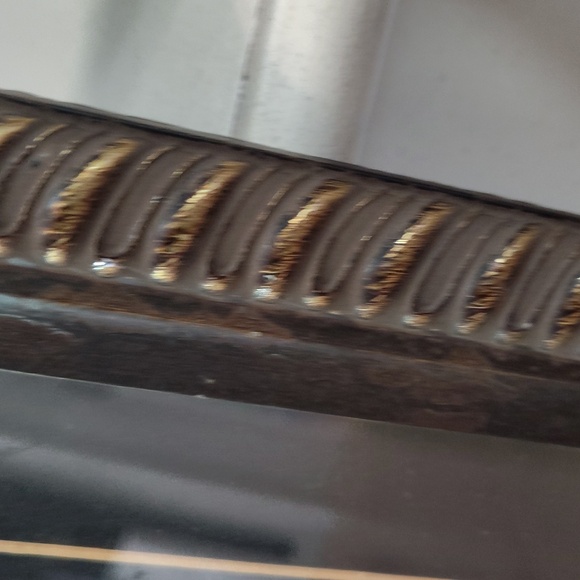 2 Abstract Framed Wine Paintings - Picture 3 of 4